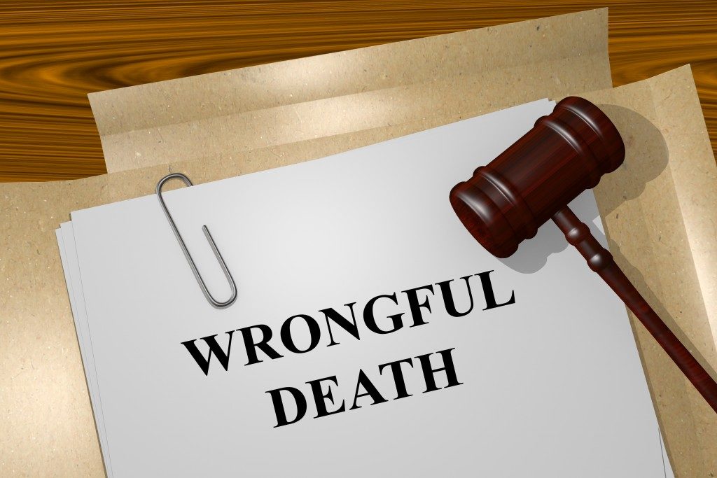 Wrongful death legal documents